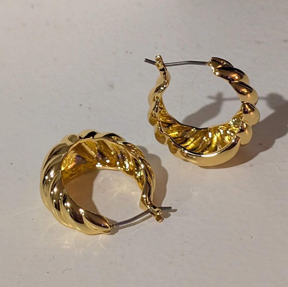 Kate Spade Twisted Gold Earrings
